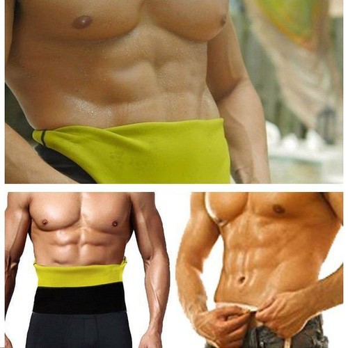 Sauna Waist Trimmer Belly Wrap Fitness Sport Sweat Band Abdominal Trainer Shaper - Picture 16 of 19