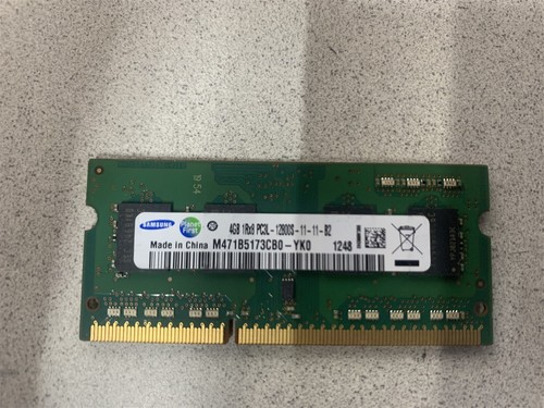 SAMSUNG16GB(4X4GB) PC3L-12800S MEMORY M471B5173CB0-YK0 - Picture 2 of 3