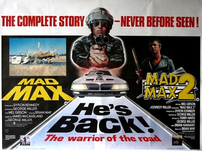 Heim Wandkunstdruck - Vintage Film Film Poster - MAD MAX - A4, A3, A2