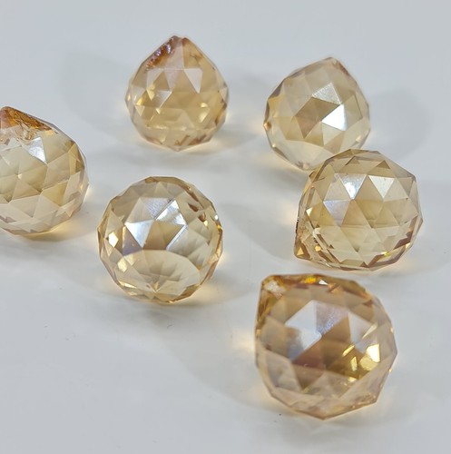 10x 20mm Crystal ball suncatchers, jewelry suncatcher pendant craft supplies - Picture 24 of 49