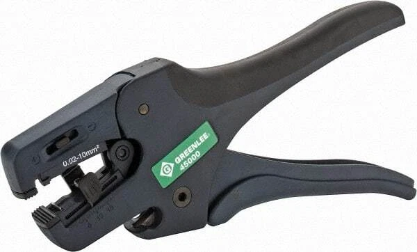 Greenlee 45000 Wire Stripper 24 AWG to 12 AWG Max Capacity 7