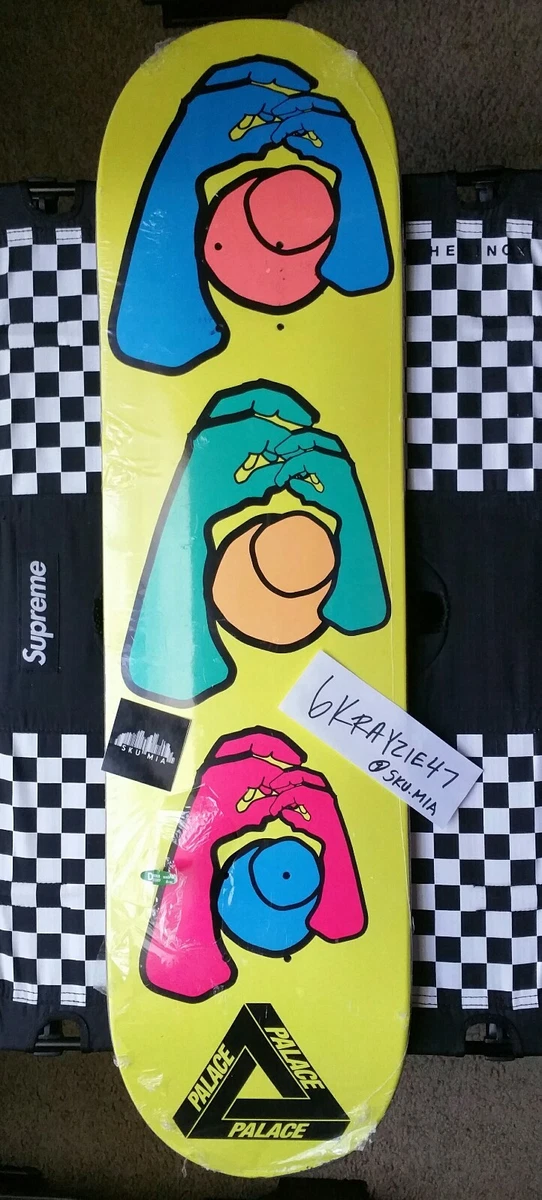 NEW Palace Skateboards Knight Hands Deck 8.125