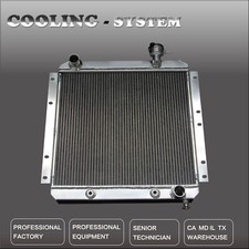 CU180 3 Row Aluminum Radiator For 58-84 Toyota Land Cruiser FJ40 FJ45 Series L6