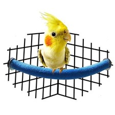 Pet Parrot Perch Cage Accessories Bird Stand Pole for Large