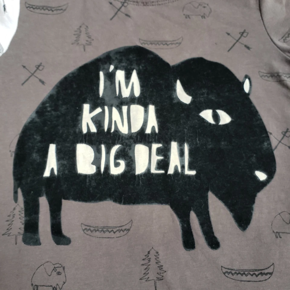 Mini Shatsu Buffalo Animal Wilderness Tshirt Toddler Boys Size 2T - Image 3 of 4