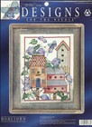 BIRDHOUSES 5368 Hometown Counted Cross Stitch Kit Design Pre-owned Never Used