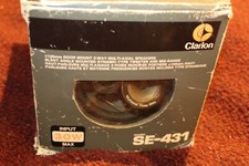 Clarion Speakers 100mm Door Mount 3way Multi-axial Rare.