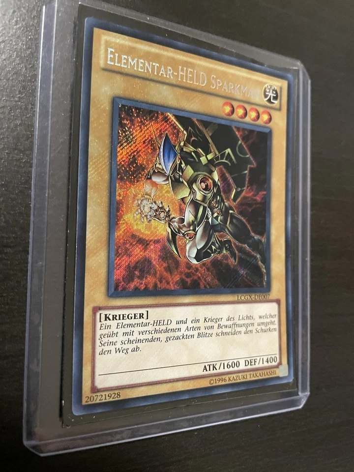 Yu-Gi-Oh! Elementar-HELD Sparkman LCGX Secret Rare Near Mint - Bild 3 von 4