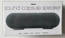 Brand NEW iWorld Sound Capsule Speaker Black 