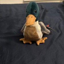 Ty Beanie Baby JAKE the 1997 Mallard Duck 8" NEW