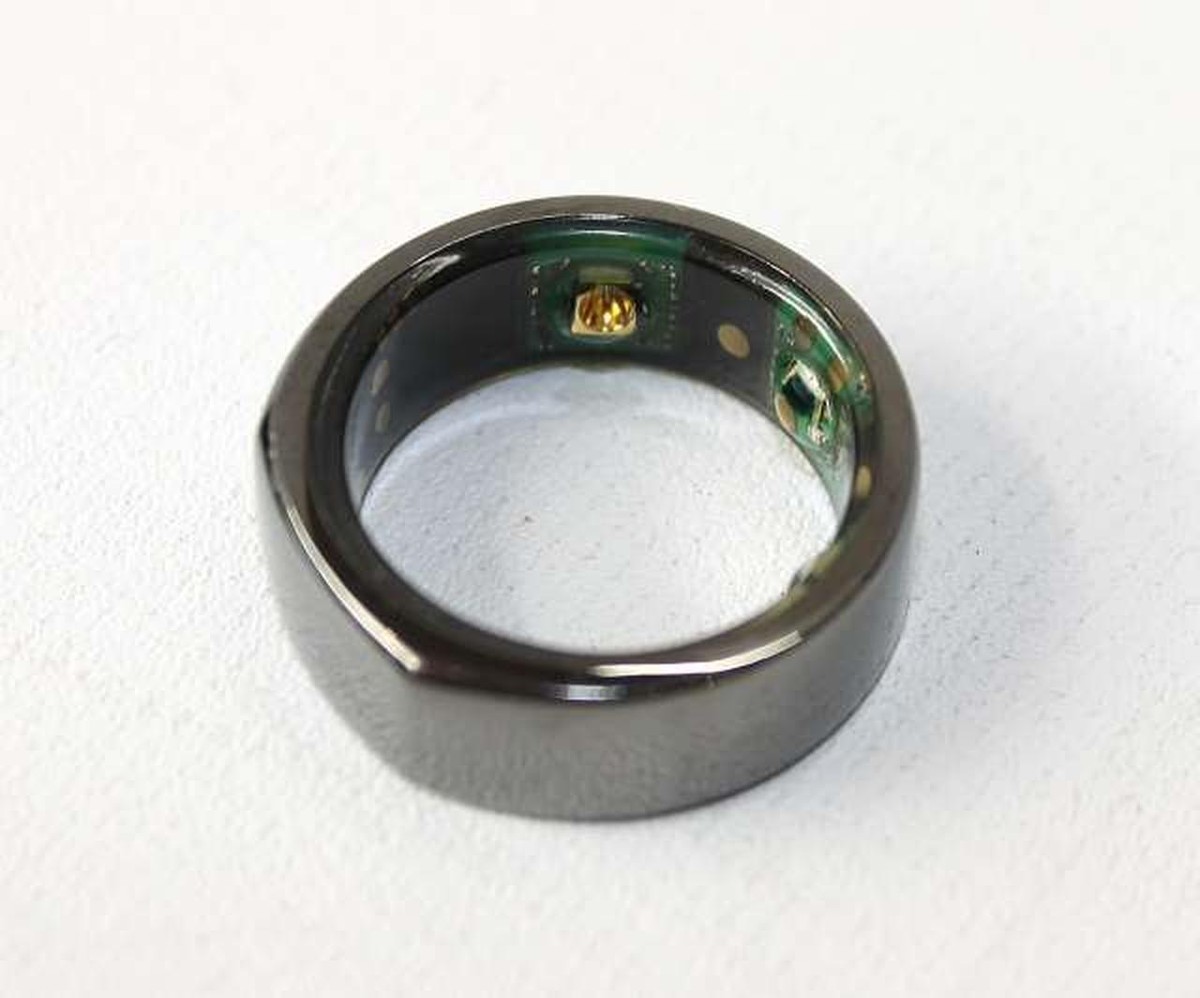 Oura Ring Aura Ring Gen2 Heritage Black US8 | eBay