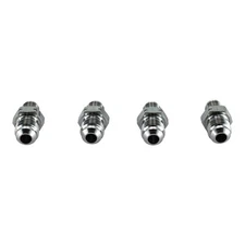 3AN Male to M12X1.0 Metric Stainless Steel Brake Fittings Adapter 4PCS AWS、
