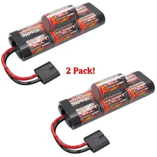 Traxxas 2926X NiMH 7C 8.4V 3000mAh Hump Pack Battery w/ iD Conn 2-Pack