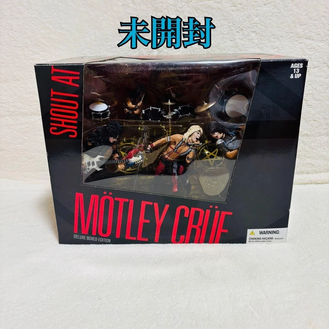 ど*や様 MÖTLEYCRÜESHOUTATTHEDEVILデラックスボックスエ MCFARLANE TOYS MOTLEY CRUE SHOUT AT THE DEVIL DELUXE STAGE SET BOX