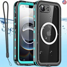 AICase for iPhone 16e Case Waterproof with MagSafe Snowproof,Dustproof and