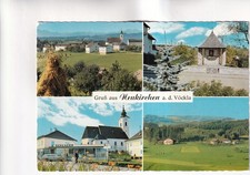 F8979) Postcard, GREETINGS from NEUKIRCHEN to VÖCKLA Church Shop Inn