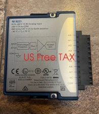 National Instruments NI 9221 8-Ch 12-Bit Analog Input Used/Tested