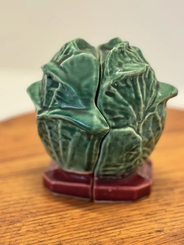 McCoy Pottery Cabbage Salt & Pepper Shakers