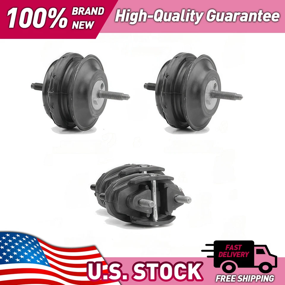 Engine Motor Mount Kit for Chevrolet Corvette 2005 2006 2007 6.0L V8 - Image 4 of 4