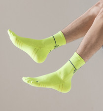 5 Pairs Running Compression Socks for Men Crew Socks Sport socks