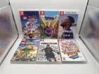 (LOT OF 6) Nintendo Switch Games - Tested Working