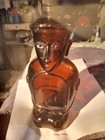Glass Tiki Bottle Aztec Heritage Edition Figural Vintage Kahlua Bottle EMPTY — photo 4