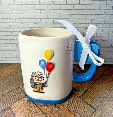 Rae Dunn Keramiktasse - Disney Pixar Up Design - Carl Fredricksen - US-Import