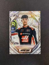 2025 Topps Chrome F1 Oliver Bearman RC Diamond 75th Anniversary #D75-14 WTS