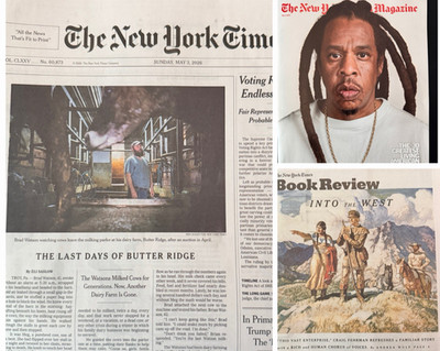 The New York Times Newspaper May 3 2026 SUNDAY Complete Jay Z Cover NYT Magazine