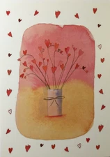 Marcel Schurman- Valentine- For Anyone- Vase Of Hearts