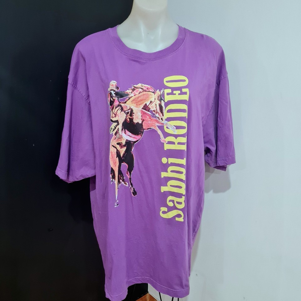 SABBI | size S | Rodeo purple oversized cotton tee | EUC 