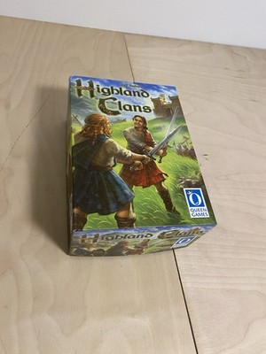 Highland Clans, Brettspiel queen games, 3-5 Spieler, ab 8 Jahren, Strategiespiel