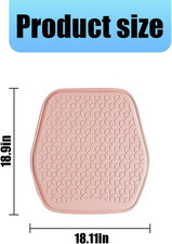 Gel Car Seat Cushion, Non-Slip  Comfortable Automotive Chair Protector Pad f...