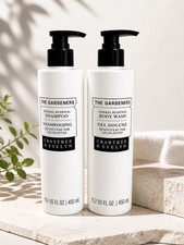 Crabtree  Evelyn Gardeners Herbal Renewal Shampoo  Body Wash 15.2oz