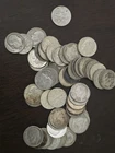 SILVER - ROOSEVELT DIMES - Full Roll of 50 Roosevelt  90% Silver Dimes Lot #1