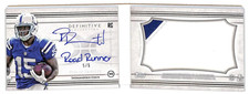 2015 Topps Patch Auto RPA 5/5 (Bookend 1/1) Phillip Dorsett Colts Inscription