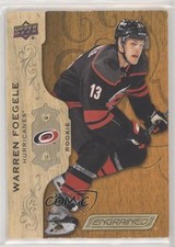 2018-19 Upper Deck Engrained Rookies 129/299 Warren Foegele #100 a2v