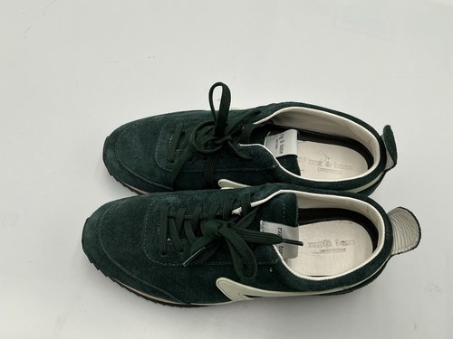 Rag & Bone Damen Retro Runner Schnürschuhe Sneaker Grün Größe 9 oder 39,5 - Bild 3 von 13