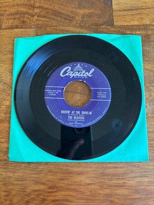 The Beavers - Rockin' at the Drive-In 1958 Capitol Records F3956 near mint
