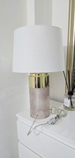 The Range Bedside Table Lamp with Metal/glass Base 52cm⬆️