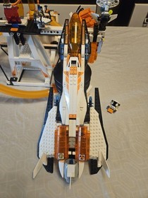 LEGO Mars Mission: Mb-01 Eagle Command Base 7690 100% Complete With Extra Pieces