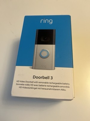 Ring Video Doorbell 3 HD-Video (1080p)- NEU