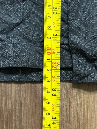 Vintage Tommy Bahama 100% Silk Camp Textured Shirt Button Up Black Men's Sz 3XL - Picture 6 of 9