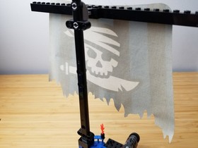 LEGO Pirates 7074 Skull Island Nearly Complete Juniors Raft Sail No Playmat