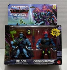 Masters of the Universe Origins Rise of Evil 2-Pack Keldor Kronis Mattel MOC