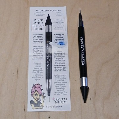 Kristall Katana gemischte Medien Pick-up Werkzeug Ninja Handwerk Edelstein Strass Diamanten