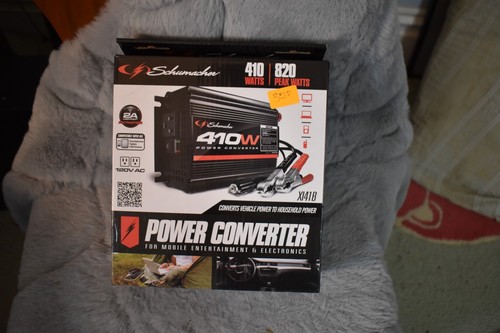 Schumacher XI41B 410 Watt DC zu AC Wechselrichter mit 120V Steckdose, USB Port - Bild 1 von 1