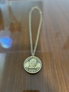Frank Sinatra Opening Night 10-26-74 Concert Coliseum Richfield OH Medal Necklac