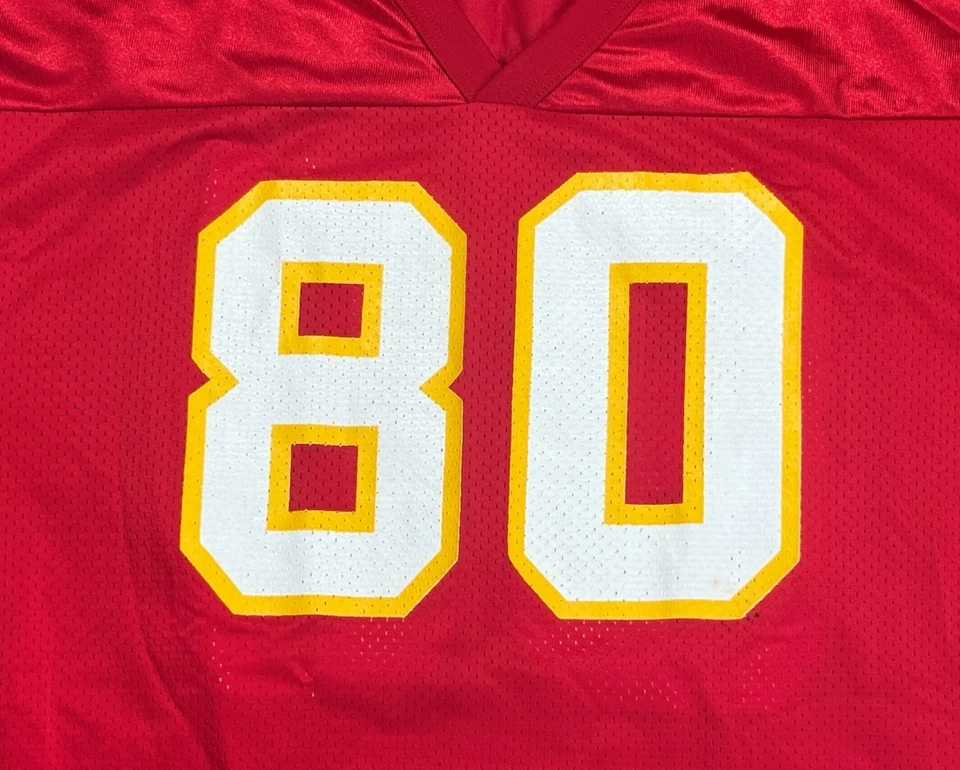 Camiseta de fútbol americano Wilson de colección NFL Kansas City Chiefs #80 Len Dawson talla juvenil XL Foto 2 de 4