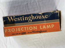 Vintage - NOS - WESTINGHOUSE Projector Lamp 500T10p 500W 120V C13D Fila